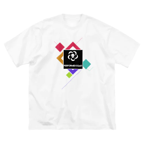  performer EGAOグッズ ビッグシルエットTシャツ