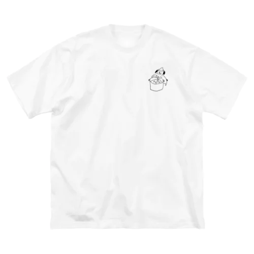 炊き出し ビッグシルエットTシャツ