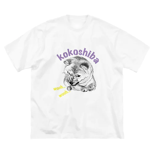 ガルルしばいぬ ビッグシルエットTシャツ