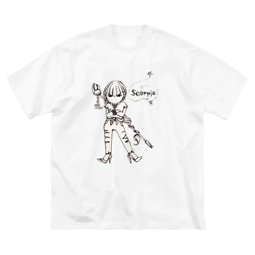 アクセな12星座　蠍座 ビッグシルエットTシャツ