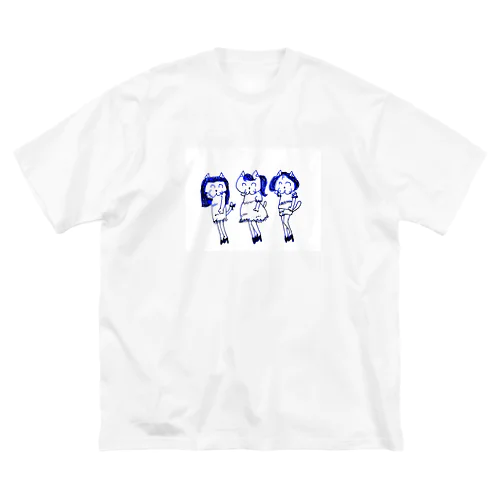 たまにゃんトリオ Big T-Shirt