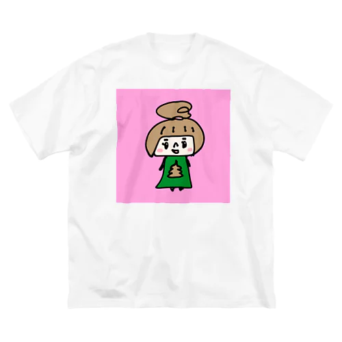 うんこちゃん（ピンク） ビッグシルエットTシャツ