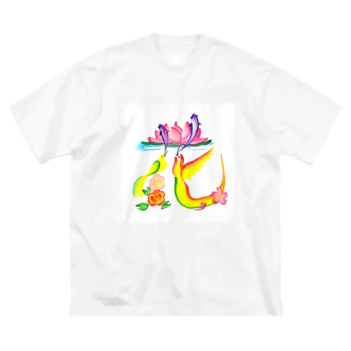 花文字「花」 Big T-Shirt