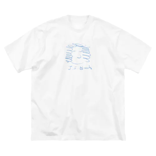 バッハ　J.S.Bach ビッグシルエットTシャツ