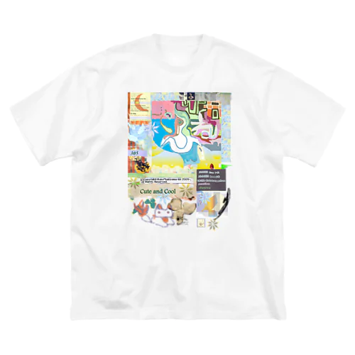 305★月山いつこ作品●雪空■キュ1 ビッグシルエットTシャツ