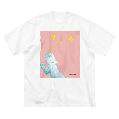 フトアゴヒゲトカゲ ビッグシルエットTシャツ