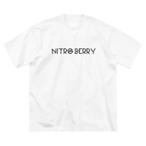 NITRO BERRY LOGO BLACK ビッグシルエットTシャツ