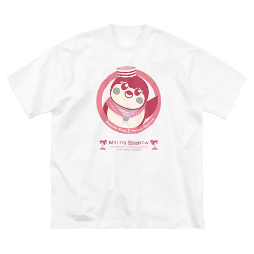 マリーナすぱろう ビッグシルエットTシャツ