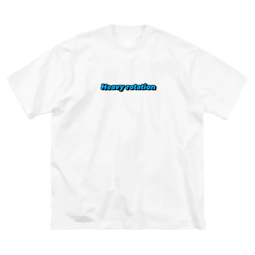 Heavy rotation ブルー Big T-Shirt