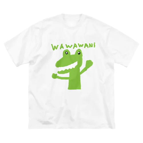 WAWAWANIワニ ビッグシルエットTシャツ