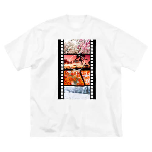 Film in Seasons ビッグシルエットTシャツ