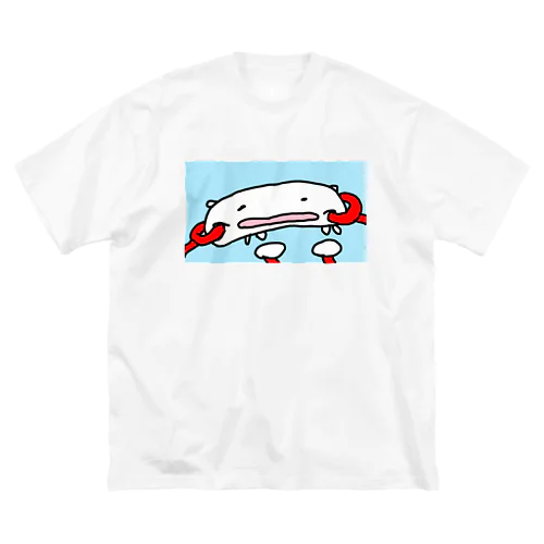 カニマッサージをうけるねこです Big T-Shirt