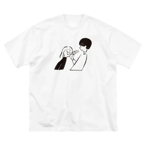 ピザをくれ Big T-Shirt