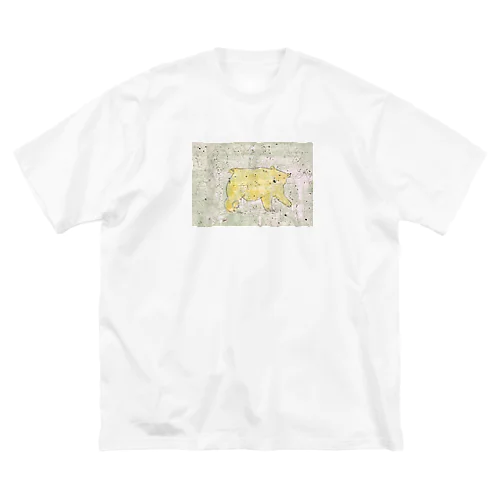 くま ビッグシルエットTシャツ