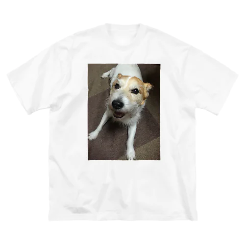 癒し犬 ビッグシルエットTシャツ