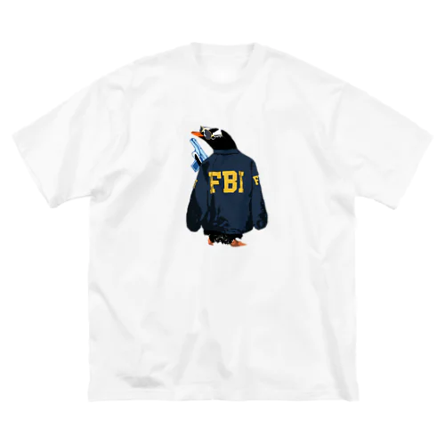 FBI penguin ビッグシルエットTシャツ