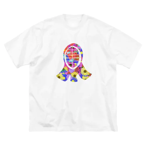 花の剣道 ビッグシルエットTシャツ