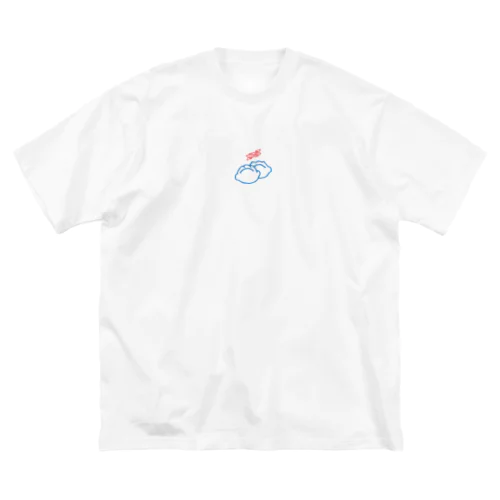 餃子を食べる日のためのロンT ビッグシルエットTシャツ