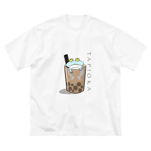 タピオカガエル ビッグシルエットTシャツ