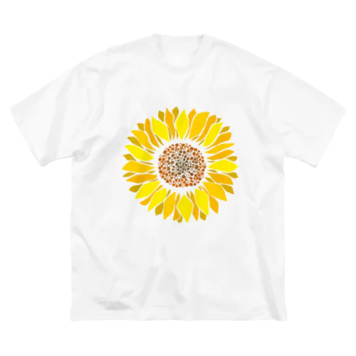 ひまわり ビッグシルエットTシャツ