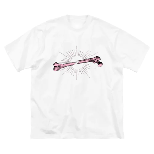 大腿骨 PINKバージョン ビッグシルエットTシャツ