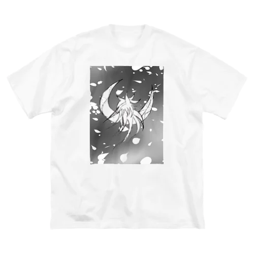 抽象画#1 (パターン違い) ビッグシルエットTシャツ