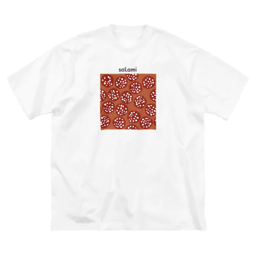 スライスサラミ ビッグシルエットTシャツ