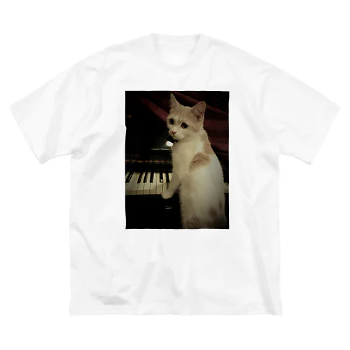 安定感企画　猫編No.2　クイーン ビッグシルエットTシャツ