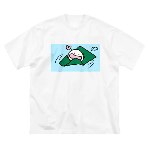 昆布を食べながら川を下るねこです Big T-Shirt