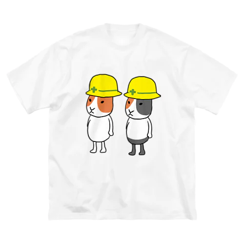 ペアルックヘルメットモルモット Big T-Shirt