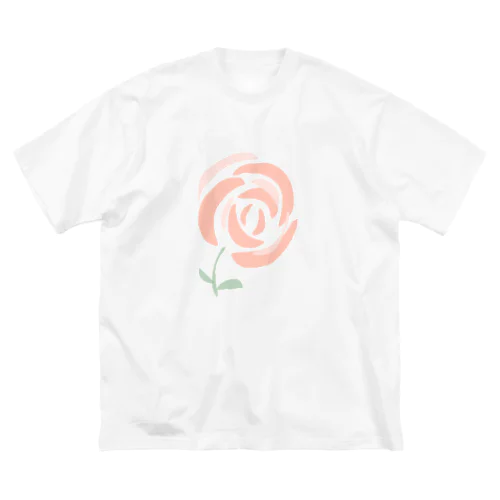 rose ビッグシルエットTシャツ