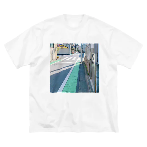 緑のみち。 ビッグシルエットTシャツ