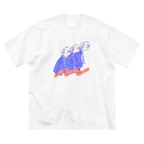 ひっつきっこ ビッグシルエットTシャツ