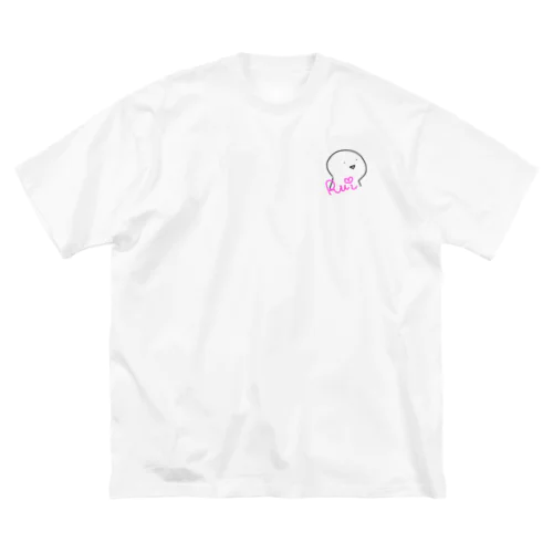 るい ぽんこつver.(背景なし) ビッグシルエットTシャツ