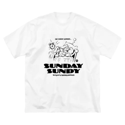 SUNDAY SUNDY No.1 ビッグシルエットTシャツ