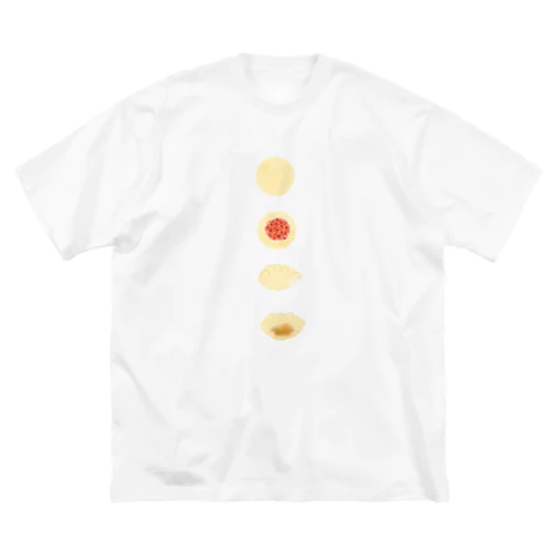 餃子ができるまで ビッグシルエットTシャツ