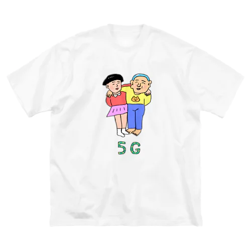 5G ビッグシルエットTシャツ