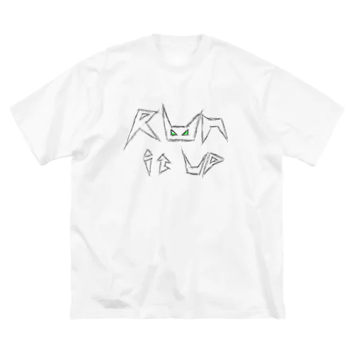 Run it up (逃ゲナサイ) ビッグシルエットTシャツ