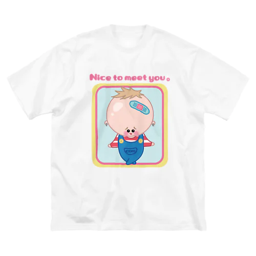 はじめまして。 ビッグシルエットTシャツ