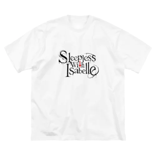 ‪Sleepless With Isabelle‬ ロゴ　Tシャツ　白 ビッグシルエットTシャツ