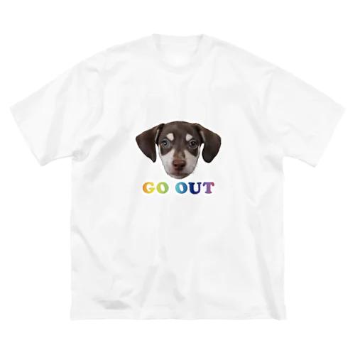 #go out ビッグシルエットTシャツ