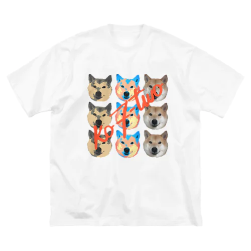 ビッグカラフルKo7-two  ビッグシルエットTシャツ