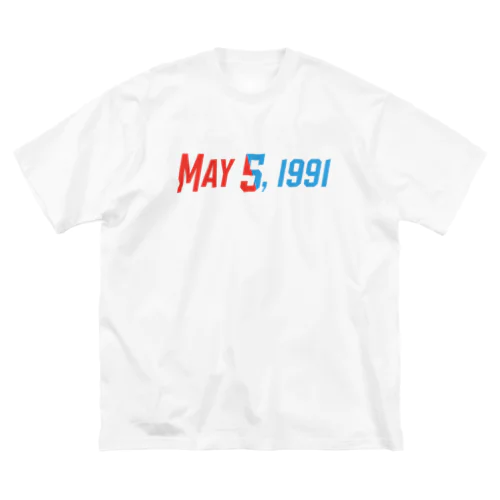 1991年5月5日は彼らの記念日。 Big T-Shirt