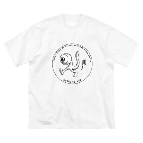 Walking_eYe ビッグシルエットTシャツ