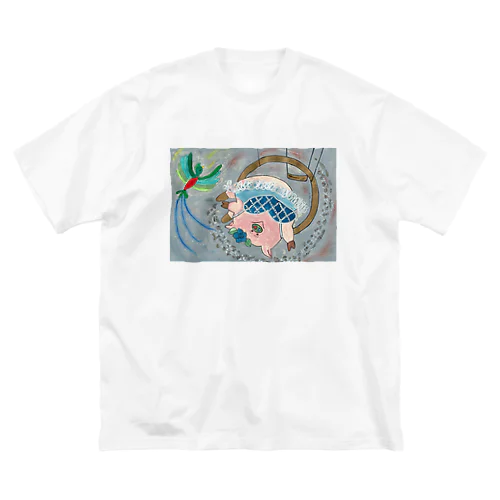 サーカスドロシー空中ブランコ Big T-Shirt