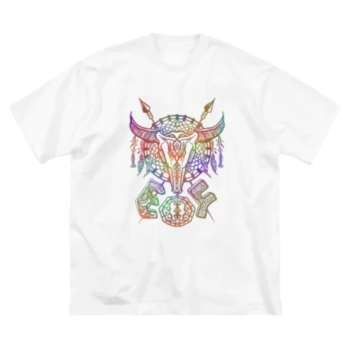 <EYES OF THE FIRE> - Buffalo ビッグシルエットTシャツ