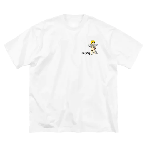 77%天使とロック ビッグシルエットTシャツ