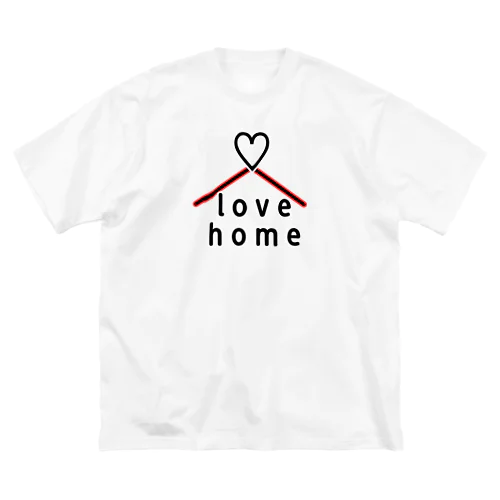 lovehome ビッグシルエットTシャツ