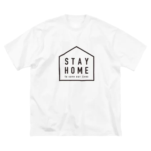 STAY HOME series ビッグシルエットTシャツ