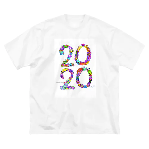 【2020】イラストmoji　colorful ver. ビッグシルエットTシャツ